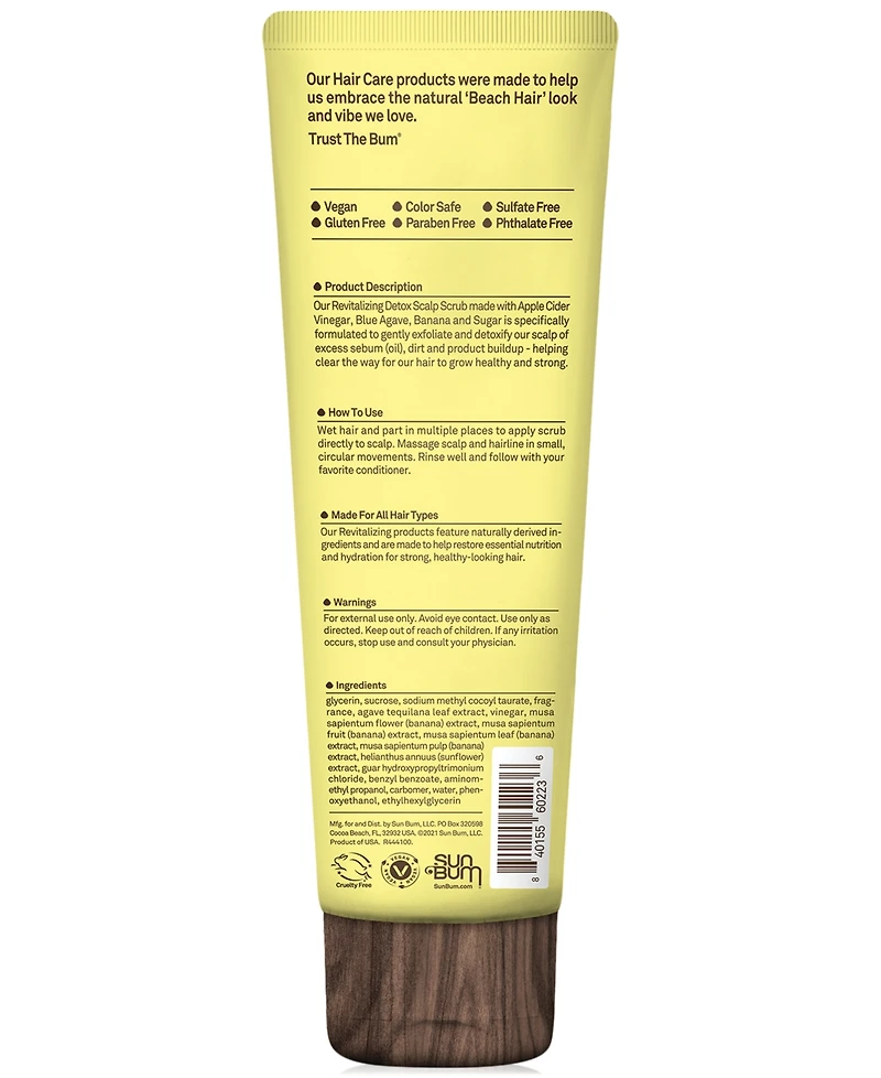 Sun Bum Revitalizing Detox Scalp Scrub