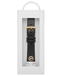 Michael Kors Black Leather Band for Apple Watch 38mm and 40mm