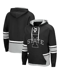 Men's Colosseum Iowa State Cyclones Lace Up 3.0 Pullover Hoodie