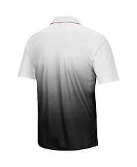 Men's Colosseum Gray Oregon State Beavers Magic Team Logo Polo Shirt