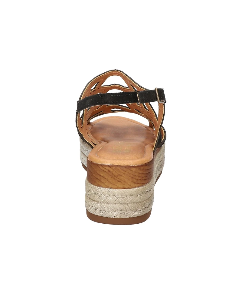 Bella Vita Women's Zip-Italy Wedge Sandals