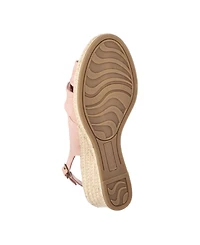 Bella Vita Women's Cheerful Espadrille Wedge Sandals