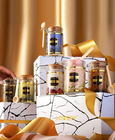 Lovery 6-Pc. Bath Salts Gift Set