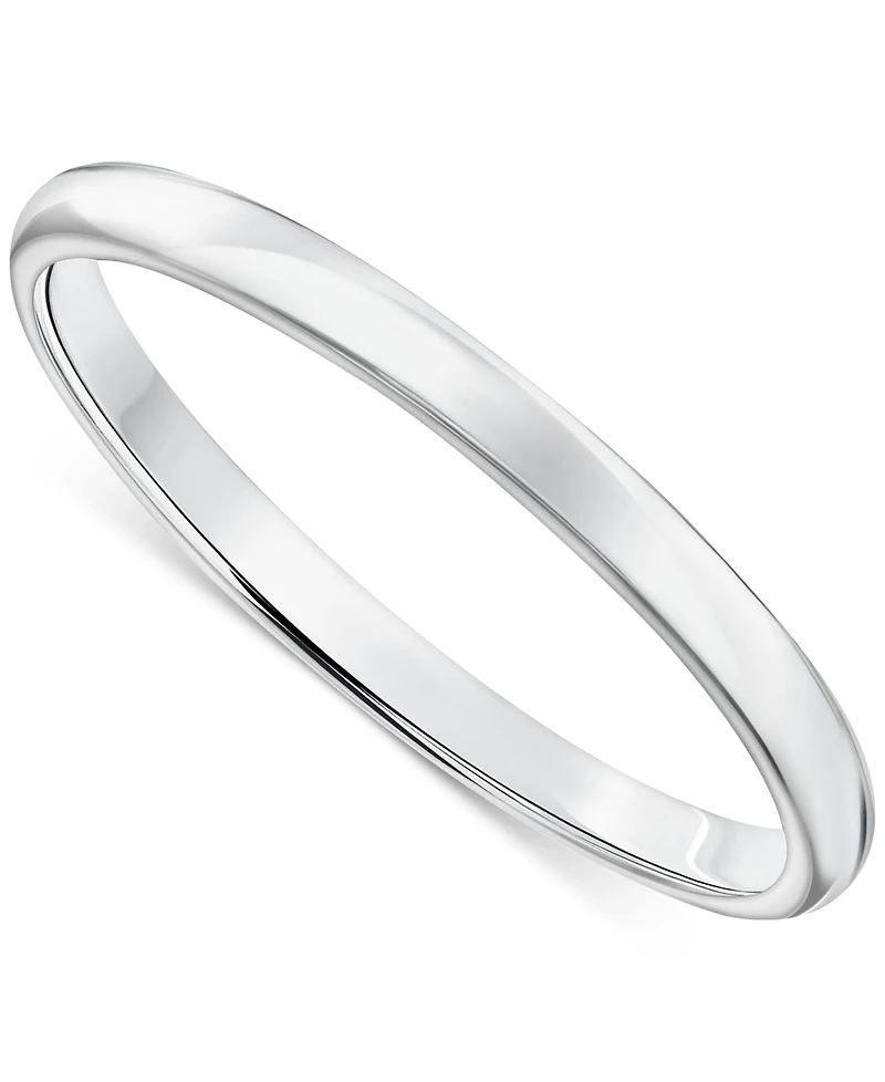 Comfort Fit Wedding Band (2mm) 14k Gold