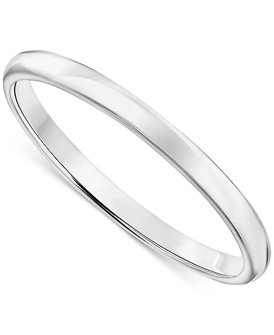 Comfort Fit Wedding Band (2mm) 14k Gold