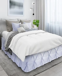 Nestl Bedding 14" Tailored Pinch Pleated Bedskirt
