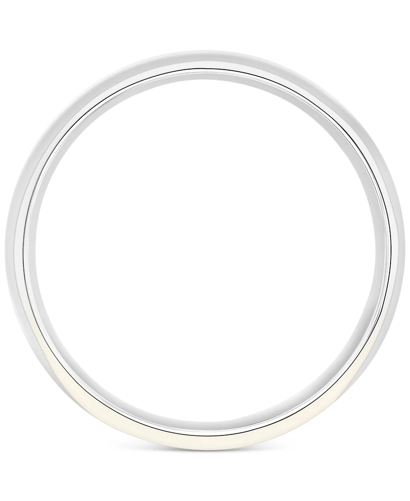 Men's Comfort Fit Wedding Band (6mm) 14k Gold or White