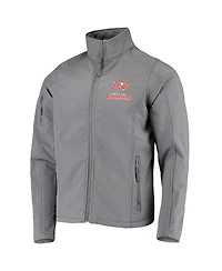 Men's Dunbrooke Pewter Tampa Bay Buccaneers Sonoma Softshell Full-Zip Jacket