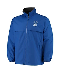 Men's Dunbrooke Royal Indianapolis Colts Triumph Fleece Full-Zip Jacket