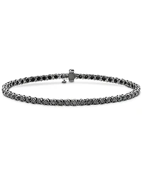 Men's Black Diamond Tennis Bracelet (5 ct. t.w.) in Black Rhodium-Plated Sterling Silver
