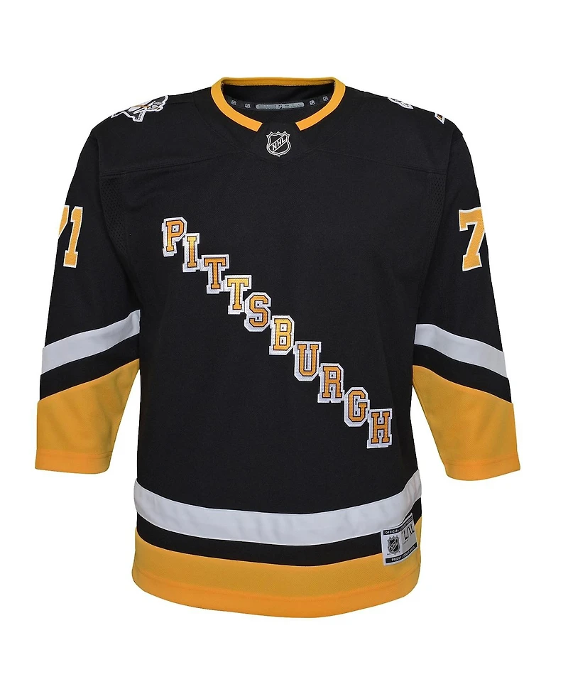 Big Boys Evgeni Malkin Black Pittsburgh Penguins 2021/22 Alternate Premier Player Jersey
