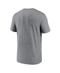 Men's Nike Heathered Charcoal Chicago Cubs Local Rep Legend Performance T-shirt