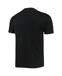 Men's Black Pittsburgh Steelers Throwback T-shirt