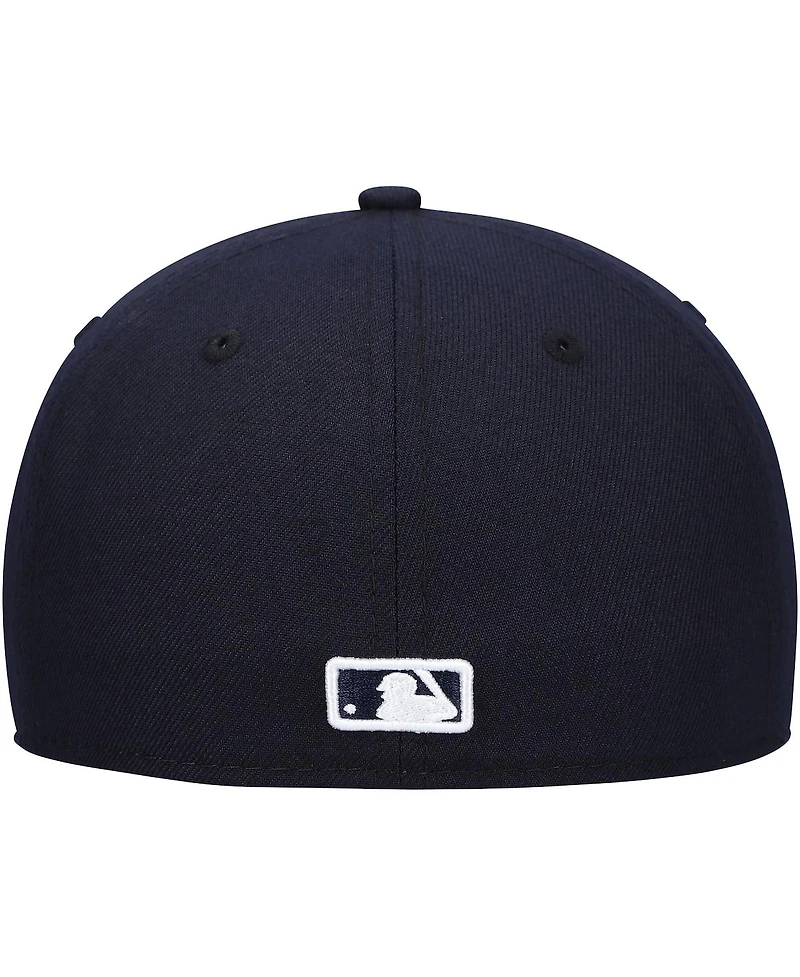 Men's New Era Navy Detroit Tigers Authentic Collection On-Field Home 59FIFTY Fitted Hat