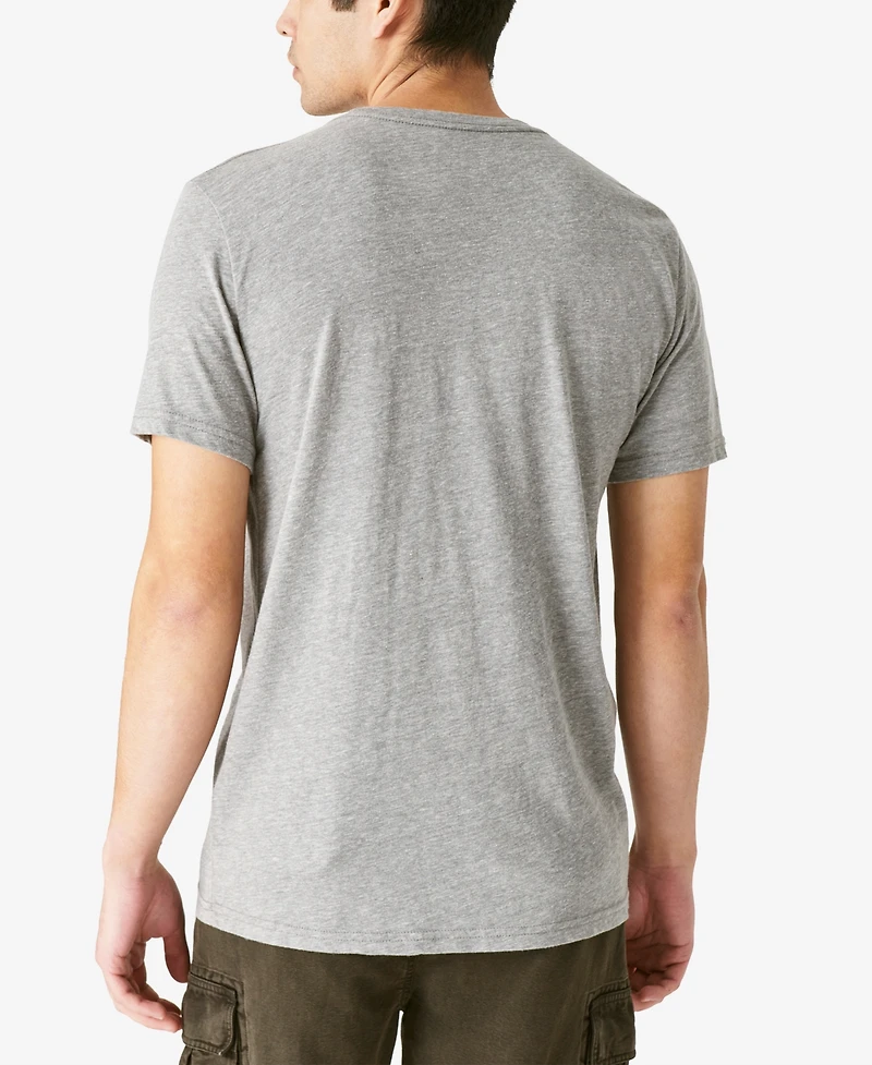 Lucky Brand Men's Whiskey Business Graphic T-Shirt
