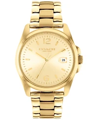 Coach Women's Greyson Gold-Tone Bracelet Watch 36mm