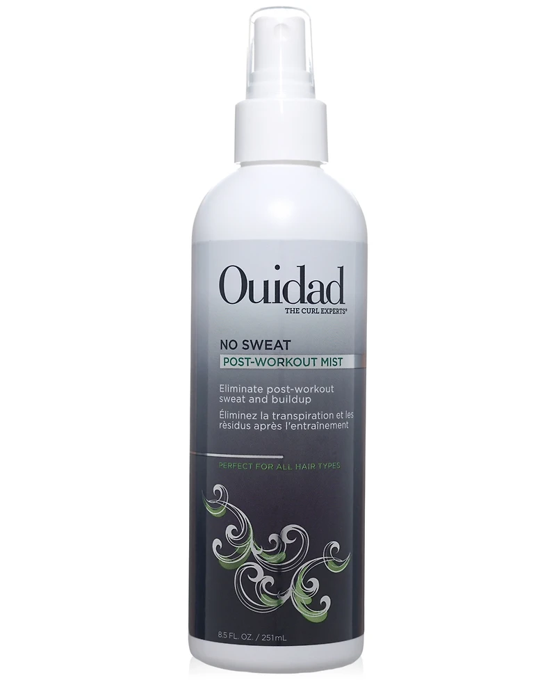 Ouidad No Sweat Post-Workout Mist, 8.5 oz.