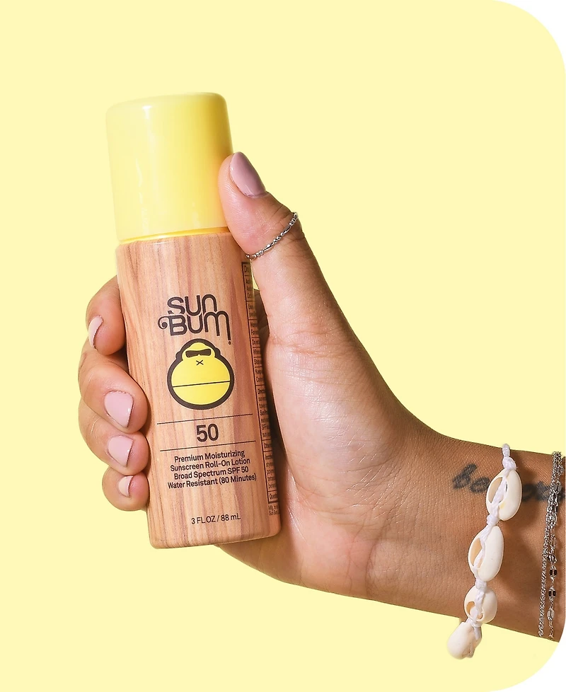 Sun Bum Sunscreen Roll-On Lotion Spf 50