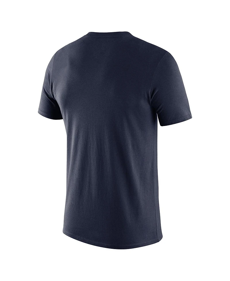 Men's Nike Navy Brooklyn Nets 2021/22 City Edition Essential Wordmark Collage T-shirt