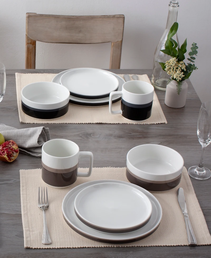 Noritake ColorStax Stripe Place Setting, 4 Piece