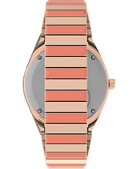 Timex Women's Q Two-Tone Stainless Steel Expansion Band Watch 36mm