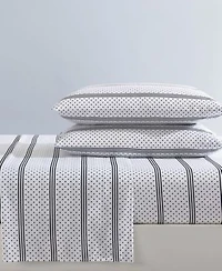 Betsey Johnson Dots Stripes Microfiber Sheet Sets