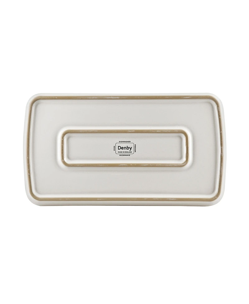 Denby Natural Canvas Small Rectangular Platter