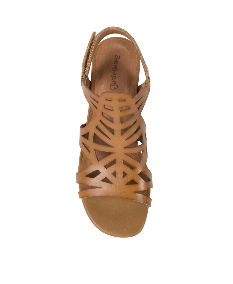 Baretraps Women's Velvet Block Heel Sandals