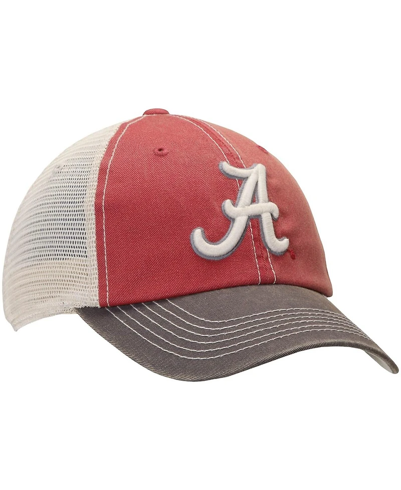 Men's Alabama Crimson Tide Top of the World Offroad Trucker Adjustable Hat - Crimson
