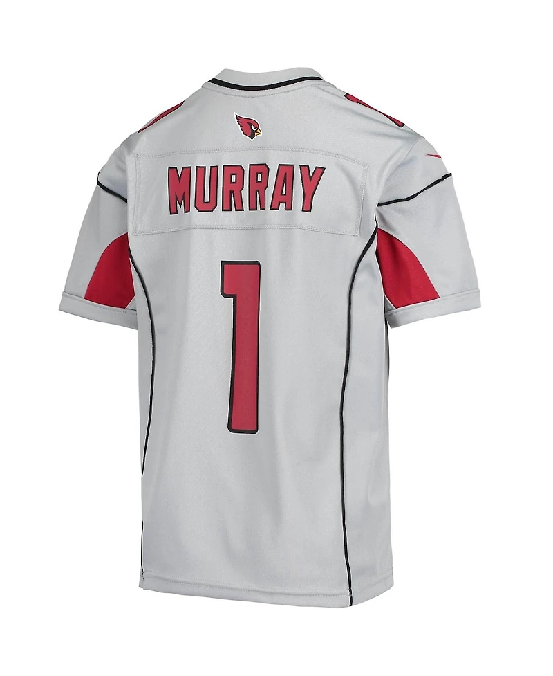 Big Boys Nike Kyler Murray Silver Arizona Cardinals Inverted Team Game Jersey