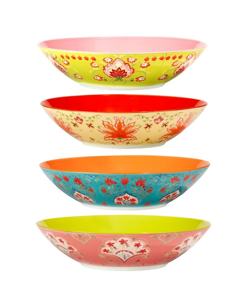 Certified International Francesca Soup Bowl, Set of 4