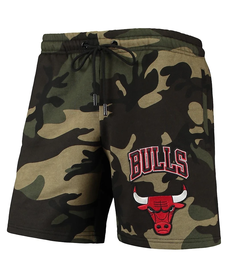 Men's Pro Standard Camo Chicago Bulls Team Shorts