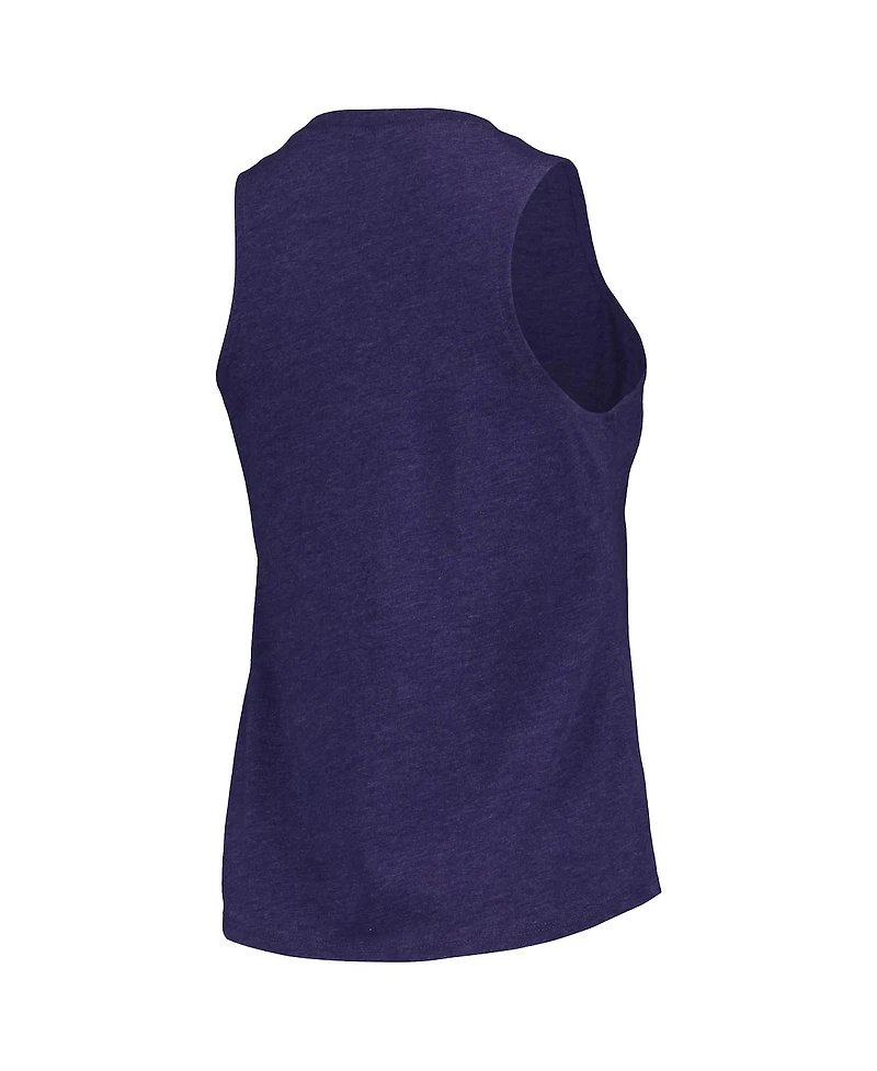 Women's Concepts Sport Black, Purple Los Angeles Lakers Tank Top and Pants Sleep Set