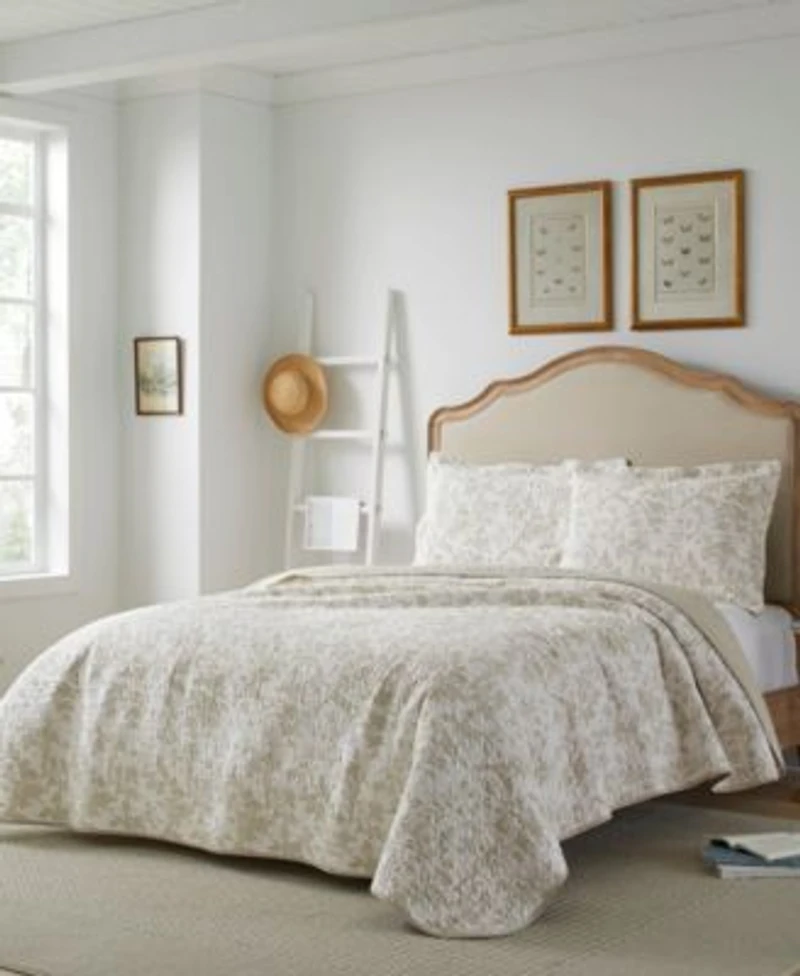 Laura Ashley Amberley Cotton Reversible Quilt Sets