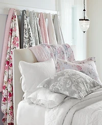 Laura Ashley Keighley Cotton Reversible 3 Piece Quilt Set, Full/Queen