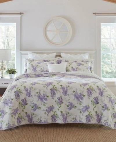 Laura Ashley Keighley Cotton Reversible Quilt Sets