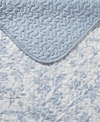 Laura Ashley Amberley Cotton Reversible 3-Pc. Quilt Set