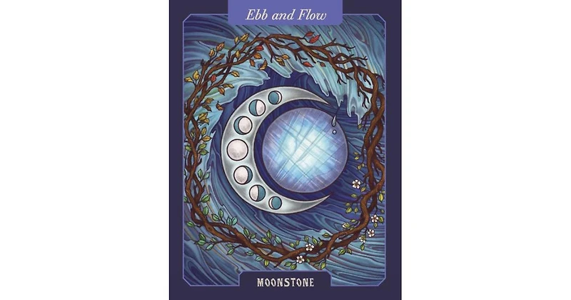 The Illustrated Crystallary Oracle Cards- 36-Card Deck of Magical Gems and Minerals by Maia Toll