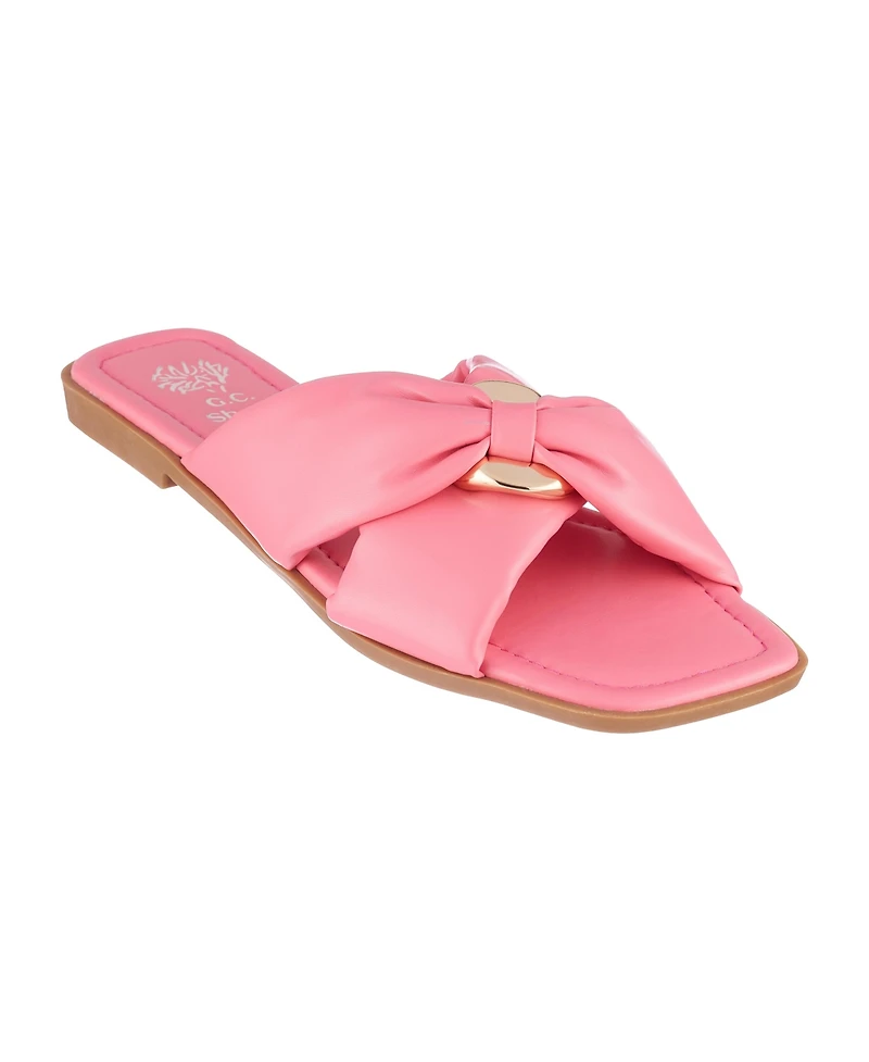 Gc Shoes Women's Perri Slide Flat Sandals