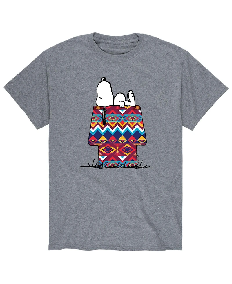 Men's Peanuts Patterned House T-Shirt