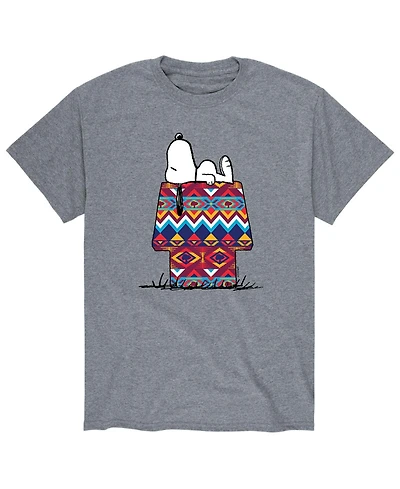 Men's Peanuts Patterned House T-Shirt
