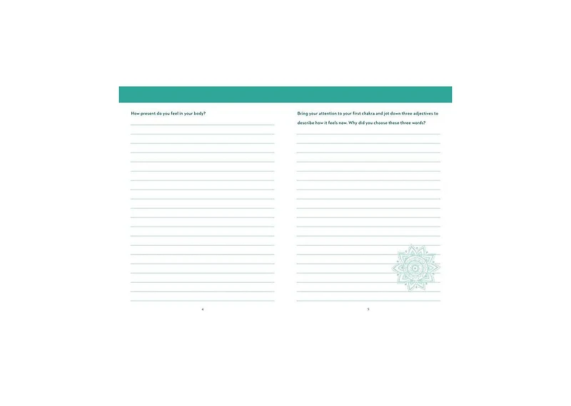 A Little Bit of Chakras Guided Journal
