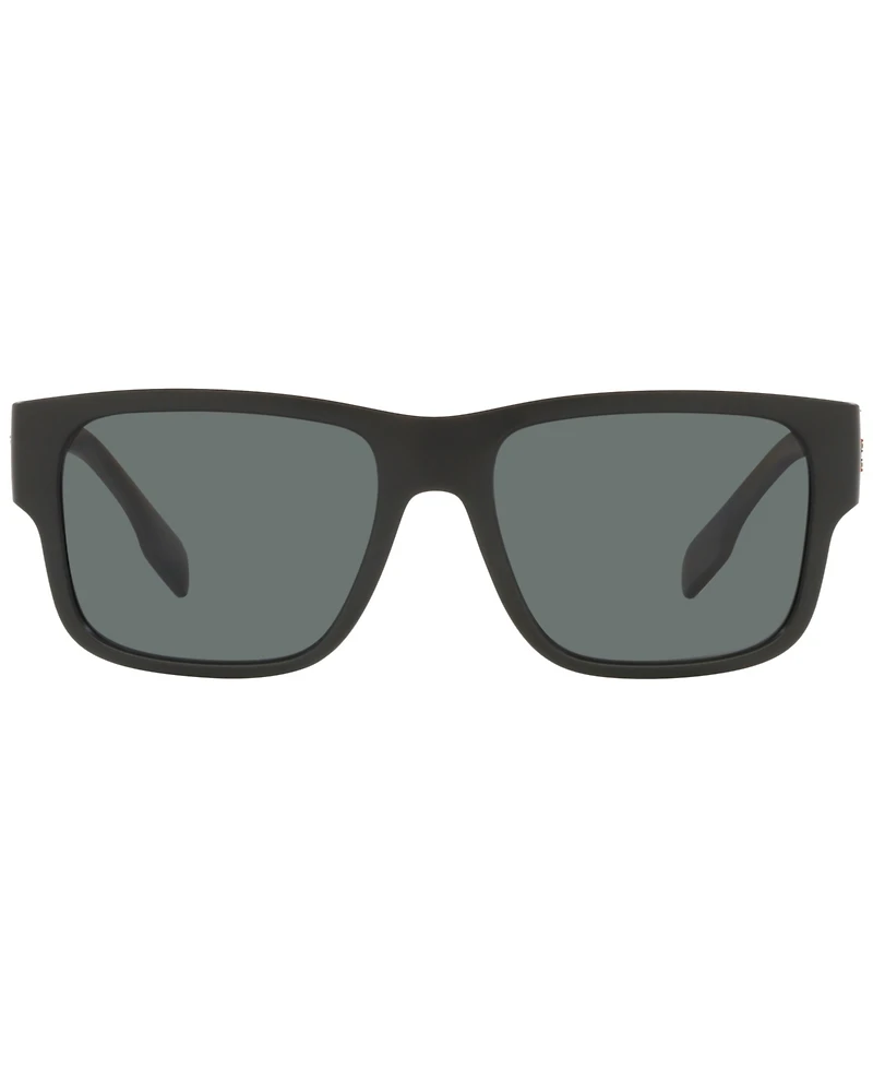 Burberry Men's Polarized Sunglasses, BE4358 Knight 57