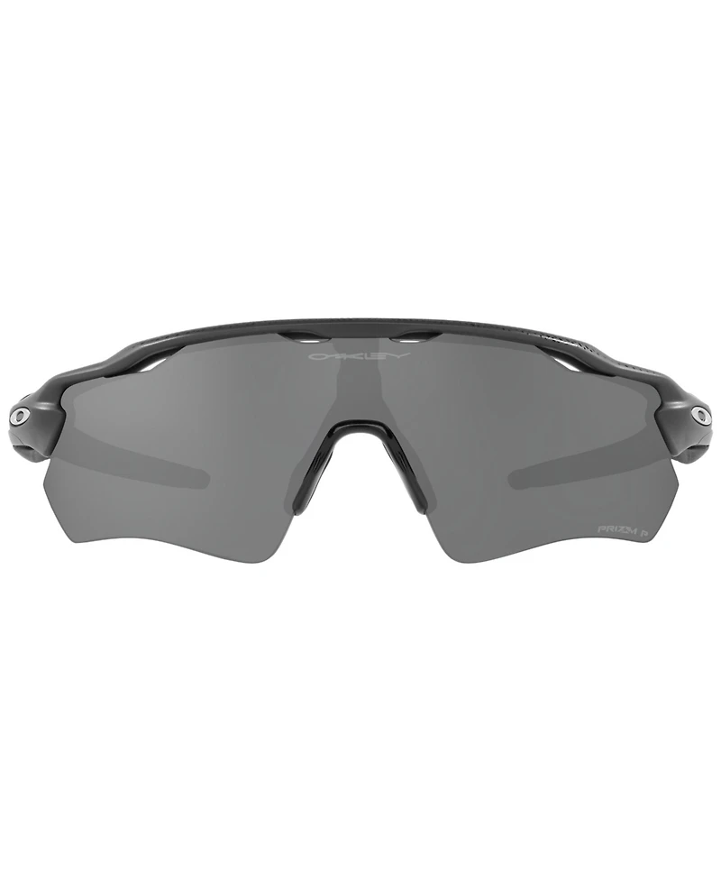 Oakley Men's Polarized Sunglasses, OO9208 Radar Ev Path High Resolution Collection 0