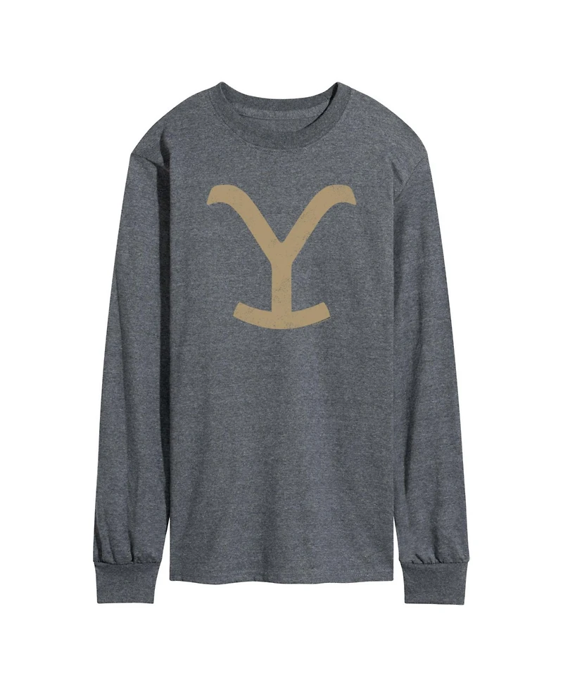 Men's Yellowstone Y Logo Long Sleeve T-shirt