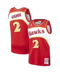 Men's Stacey Augmon Red Atlanta Hawks Hardwood Classics 1991-92 Swingman Jersey