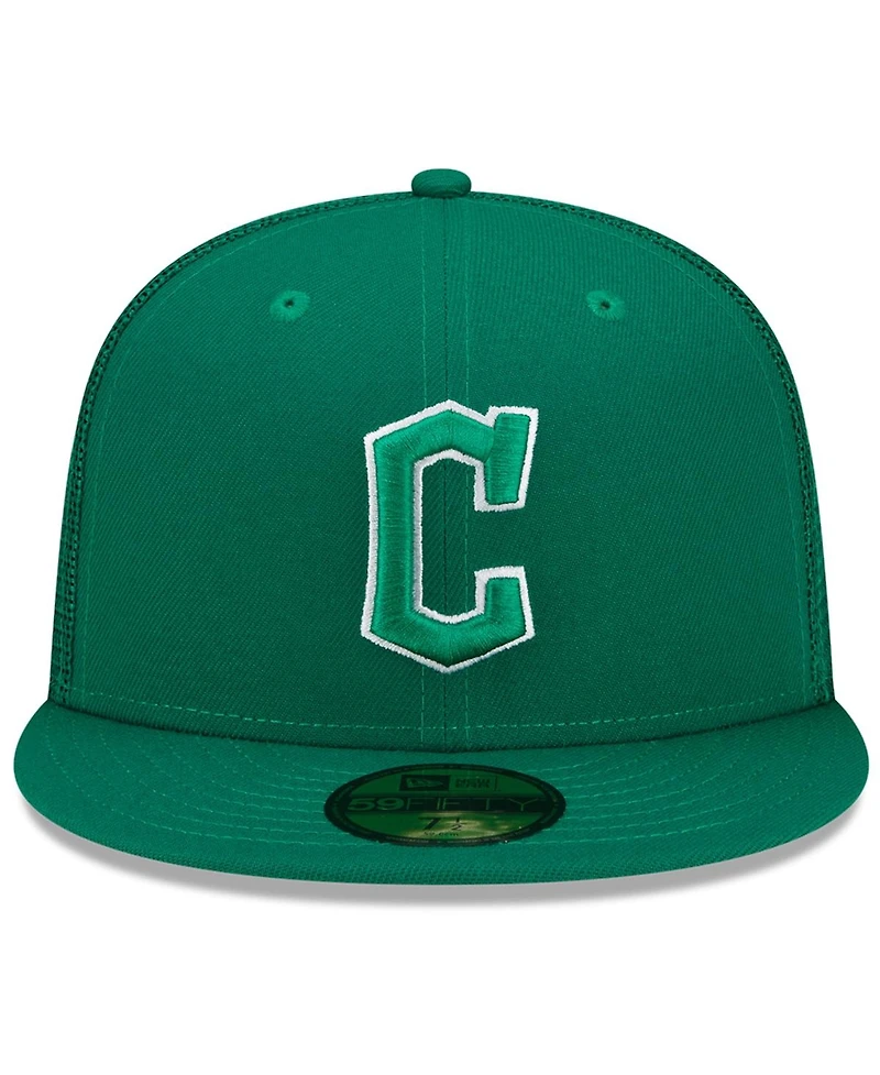 Men's Green Cleveland Guardians 2022 St. Patrick's Day On-Field 59Fifty Fitted Hat