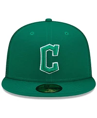 Men's Green Cleveland Guardians 2022 St. Patrick's Day On-Field 59Fifty Fitted Hat