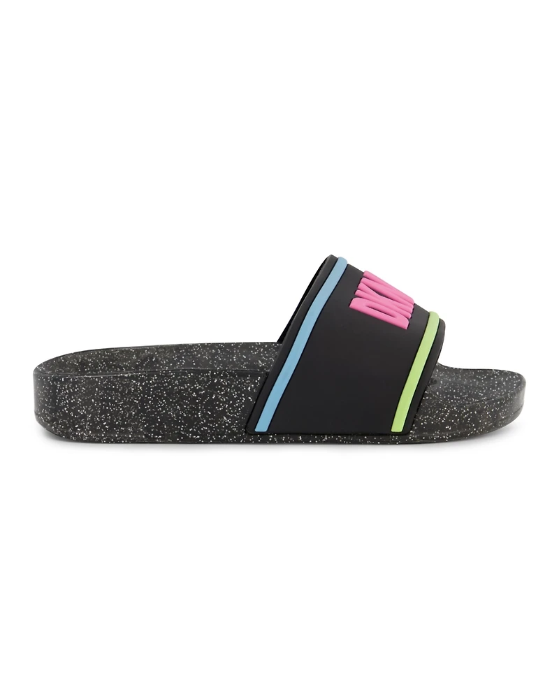 Dkny Little Girls Molded Slide Sandal