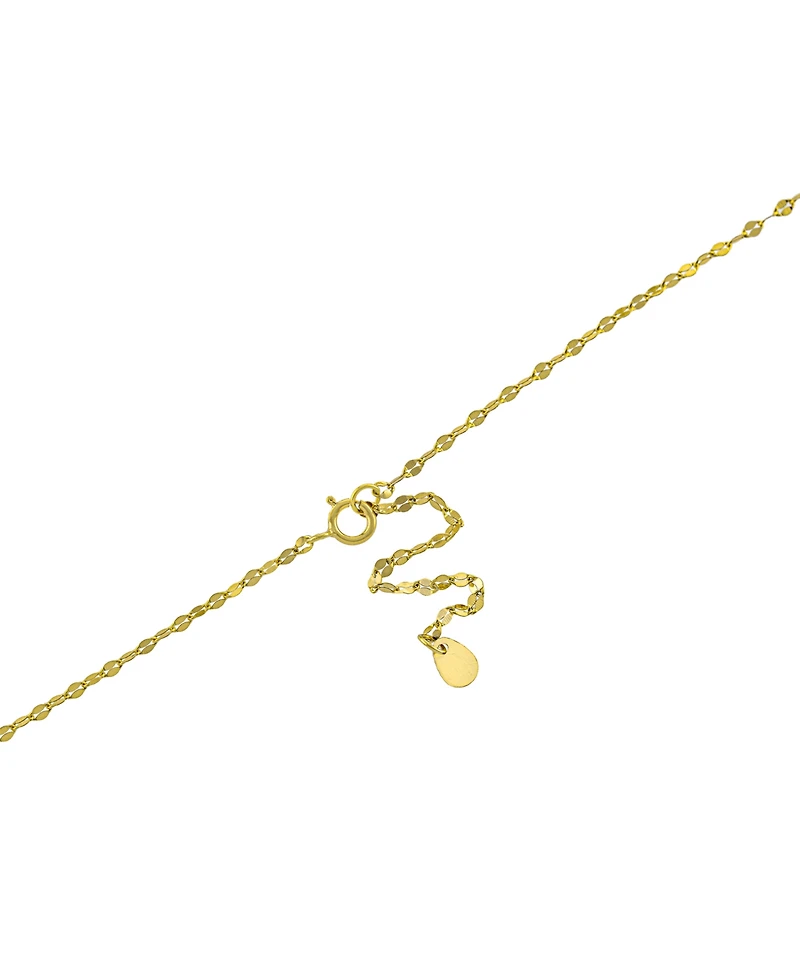 Giani Bernini Cubic Zirconia Bezel Solitaire Pendant Necklace in 18k Gold-Plated Sterling Silver, 16" + 2" extender, Created for Macy's